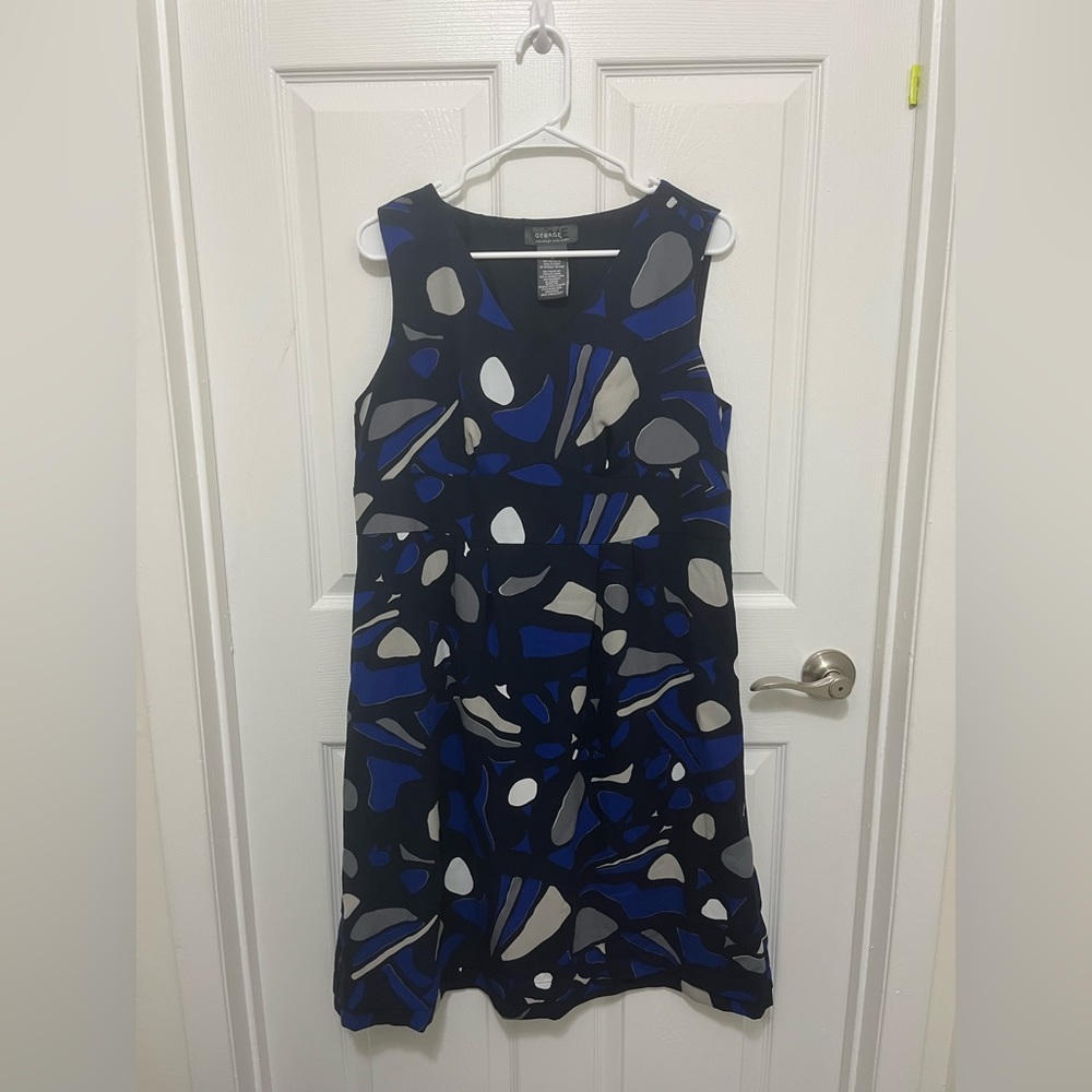 George ME any Mark Eisen Sleeveless Dress | Size: 14